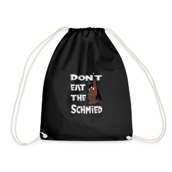 Ne mangez pas le forgeron maréchal-ferrant - Sac de sport léger - noir - Devant