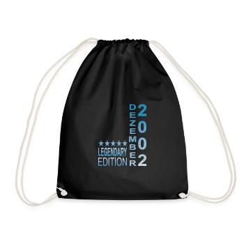 Legendary Edition December 2002 - Drawstring Bag - black - Front