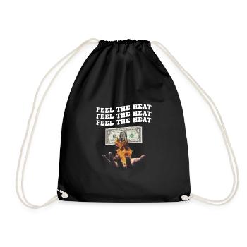 Feel the Heat - Turnbeutel - Schwarz - Vorne