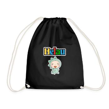 Doux animal de carnaval, Meenz Helau, fête - Sac de sport léger - noir - Devant