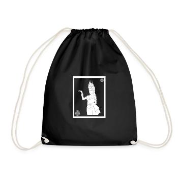 Cambodia Tradition Dance Khmer Apsara I Gift - Drawstring Bag - black - Front