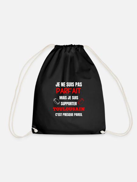 Supporteur Toulousain Parfait Rugby - Sac de sport léger - noir