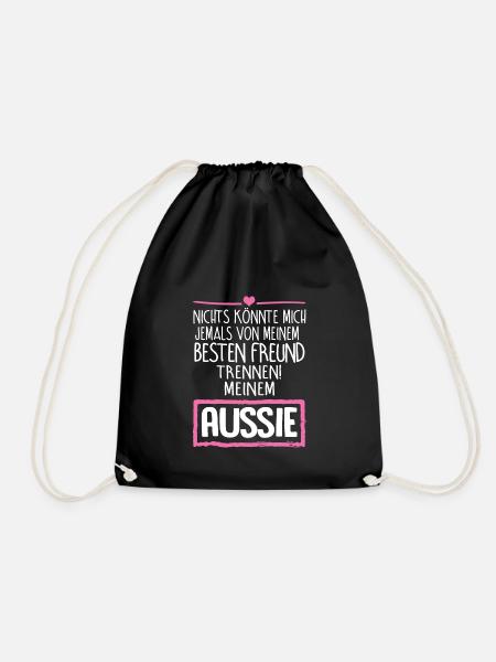 AUSSIE - nichts - Turnbeutel - Schwarz