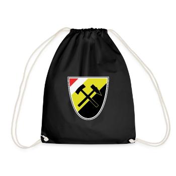 Dortmund Bergbau Schwarzgelb - Drawstring Bag - black - Front