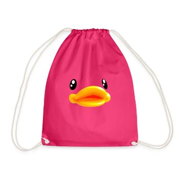 canard canards duck enfants bain - Sac de sport léger - fuchsia - Devant