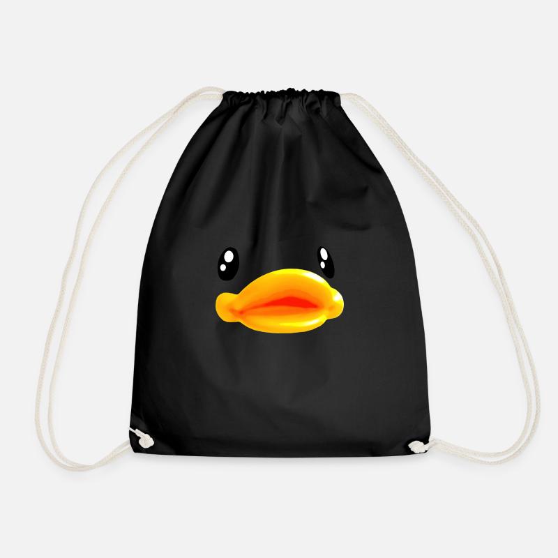 canard canards duck enfants bain - Sac de sport léger - noir