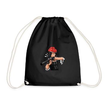 Bollenhut Gift for a Black Forest Woman - Drawstring Bag - black - Front