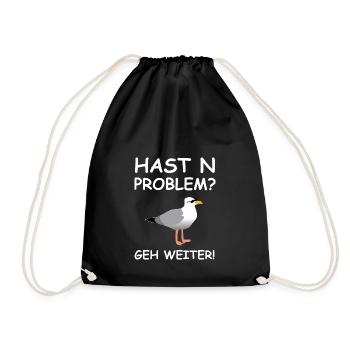 Hambourg Seagull - Sac de sport léger - noir - Devant