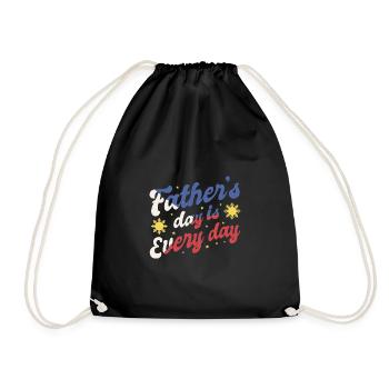 Philippines Filipino Father Dad Daddy I Gift - Drawstring Bag - black - Front