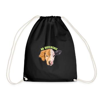 Animal Rights March Gift For Vegans & Vegetarians - Sac de sport léger - noir - Devant