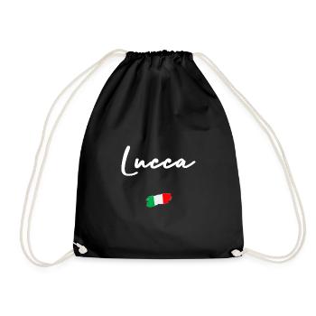 LUCCA - Turnbeutel - Schwarz - Vorne