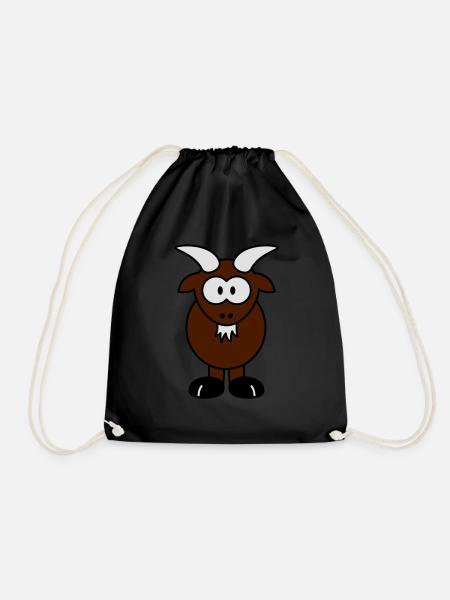 goat - Turnbeutel - Schwarz
