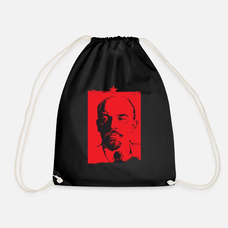 Lenin - Turnbeutel - Schwarz