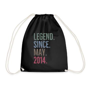 Légende depuis mai 2014 - Sac de sport léger - noir - Devant