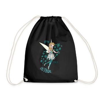 L’elfe de Noël - Sac de sport léger - noir - Devant