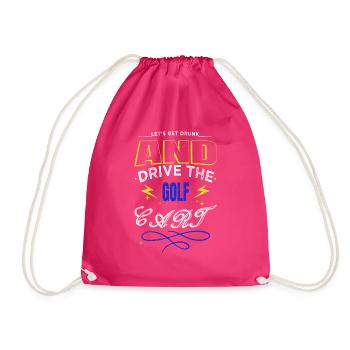 Citation Club de Golf GolfDuvet Golfgirl Golfcoach - Sac de sport léger - fuchsia - Devant