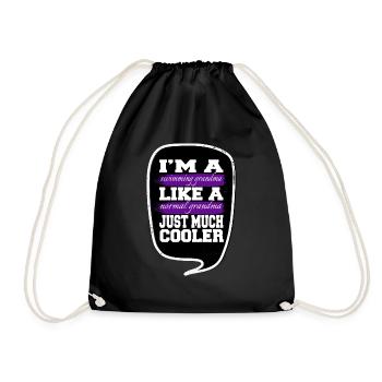 T-shirts de natation adulte Swim - Sac de sport léger - noir - Devant