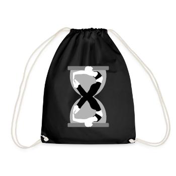 Sablier - Sac de sport léger - noir - Devant