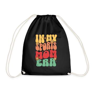 À l’époque de ma maman sportive drôle de maman sportive - Sac de sport léger - noir - Devant