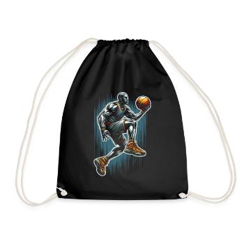 Basket - Sac de sport léger - noir - Devant