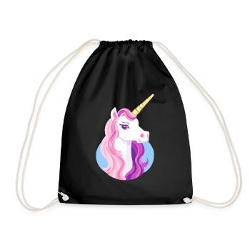 Licorne arc-en-ciel Licorne Cheval arc-en-ciel LGBTQ 5 - Sac de sport léger - noir - Devant