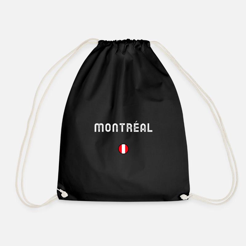 MONTREAL - Turnbeutel - Schwarz