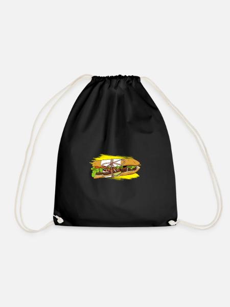 Vietnam Viet Banh Mi Brot Vietnamese I Geschenk - Turnbeutel - Schwarz