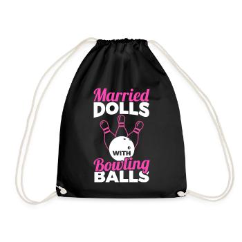 Bowler Femme - Sac de sport léger - noir - Devant