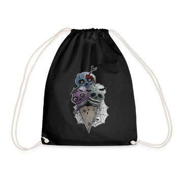 GothICECream Deluxe - Sac de sport léger - noir - Devant