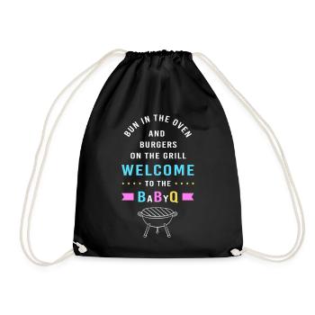 Gender Reveal New Year - Drawstring Bag - black - Front