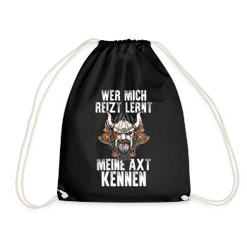 Mur des Boucliers Médiévaux Marché Médiéval Viking - Sac de sport léger - noir - Devant