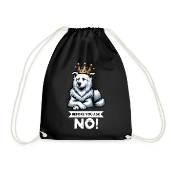 Avant de demander Berger Blanc Berger Berger - Sac de sport léger - noir - Devant