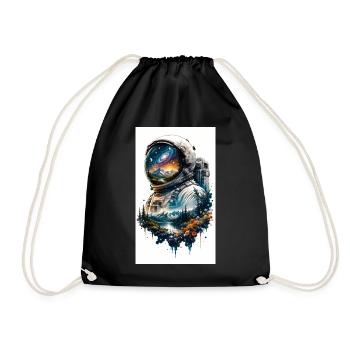 Sternenhelm Landscape Tour - Drawstring Bag - black - Front