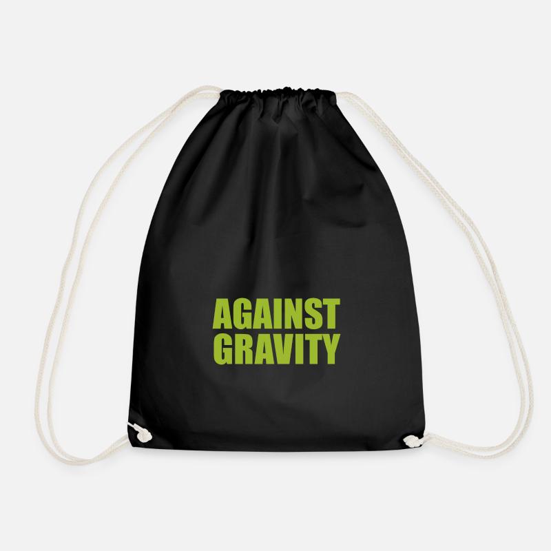 AGAINST GRAVITY - Turnbeutel - Schwarz