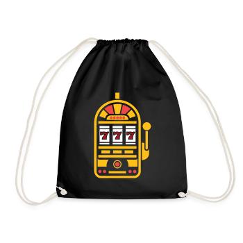 Casino - Drawstring Bag - black - Front