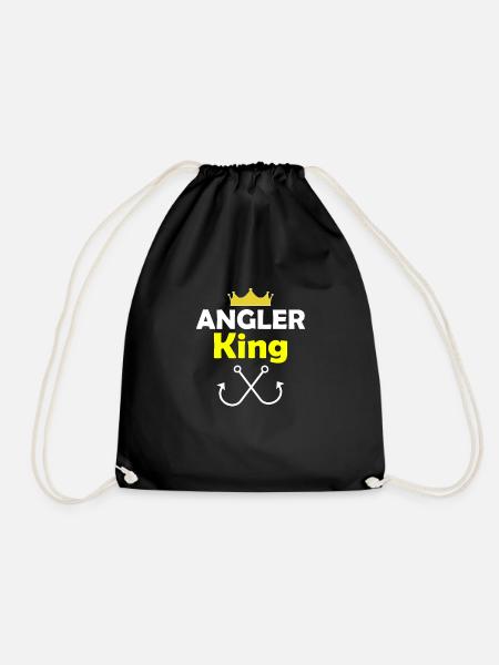 Angler King - Turnbeutel - Schwarz