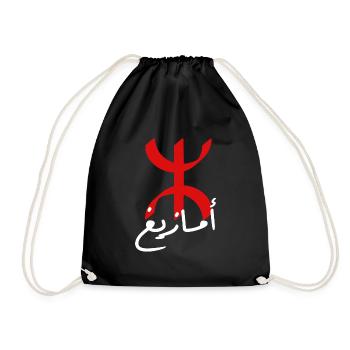 Amazigh - Sac de sport léger - noir - Devant