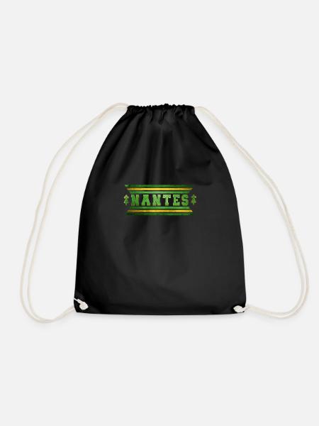 Football Nantes vintage - Sac de sport léger - noir