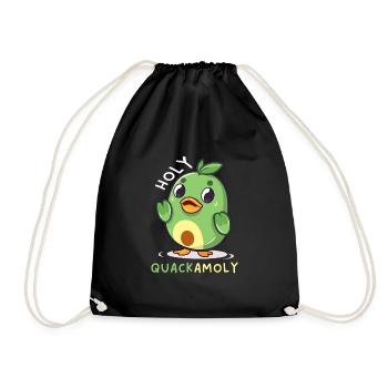 Avocat Saint Quackamoly Vegan Duck Fun - Sac de sport léger - noir - Devant