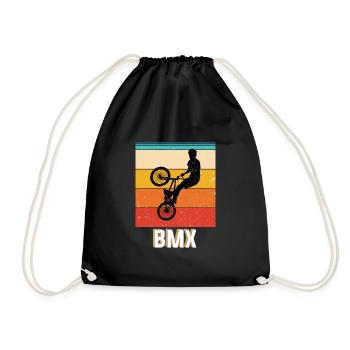 Bmx - Turnbeutel - Schwarz - Vorne
