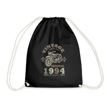 motard Né 1994 anniversaire 1994 moto - Sac de sport léger - noir - Devant