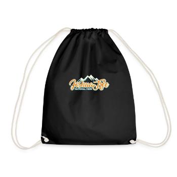 Joshua Tree National Park Retro Vintage - Drawstring Bag - black - Front