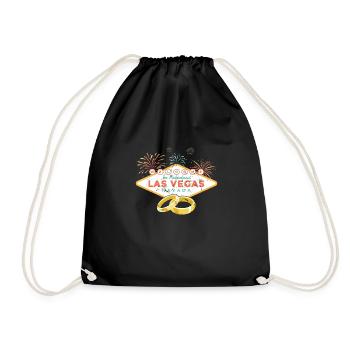 Wedding - Welcome To Fabulous Las Vegas Nevada - - Turnbeutel - Schwarz - Vorne