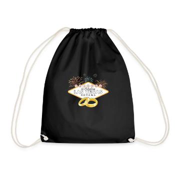 Wedding - Welcome To Fabulous Las Vegas Nevada - - Turnbeutel - Schwarz - Vorne