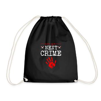 True Crime Murder Show Citation, See ya Next Crime, - Sac de sport léger - noir - Devant