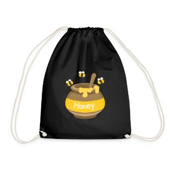Miel - Sac de sport léger - noir - Devant
