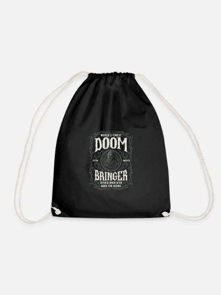 Cthulhu Worlds Finest Doom Bringer, Cosmic Horror - Turnbeutel - Schwarz