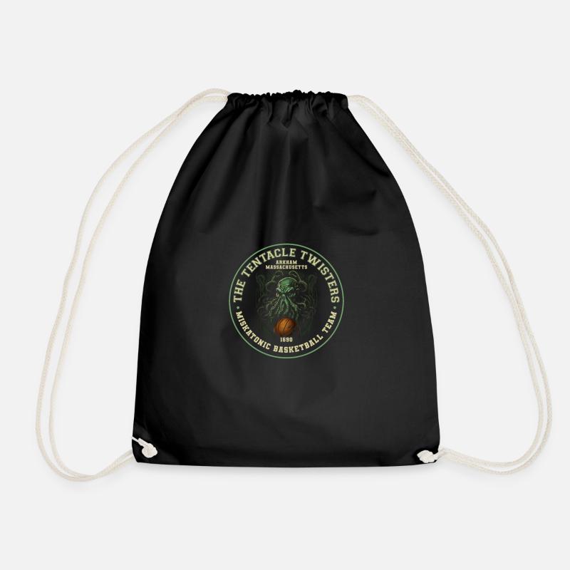 Cthulhu Miskatonic Basketball Team, Cosmic Horror - Turnbeutel - Schwarz