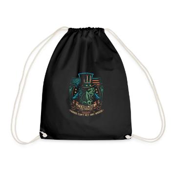 Cthulhu For President, Election 2024 Cosmic Horror - Drawstring Bag - black - Front