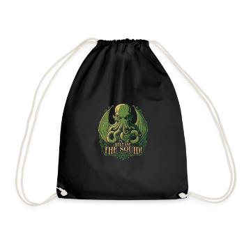 Cthulhu libère le calmar, horreur cosmique Cthulhu - Sac de sport léger - noir - Devant